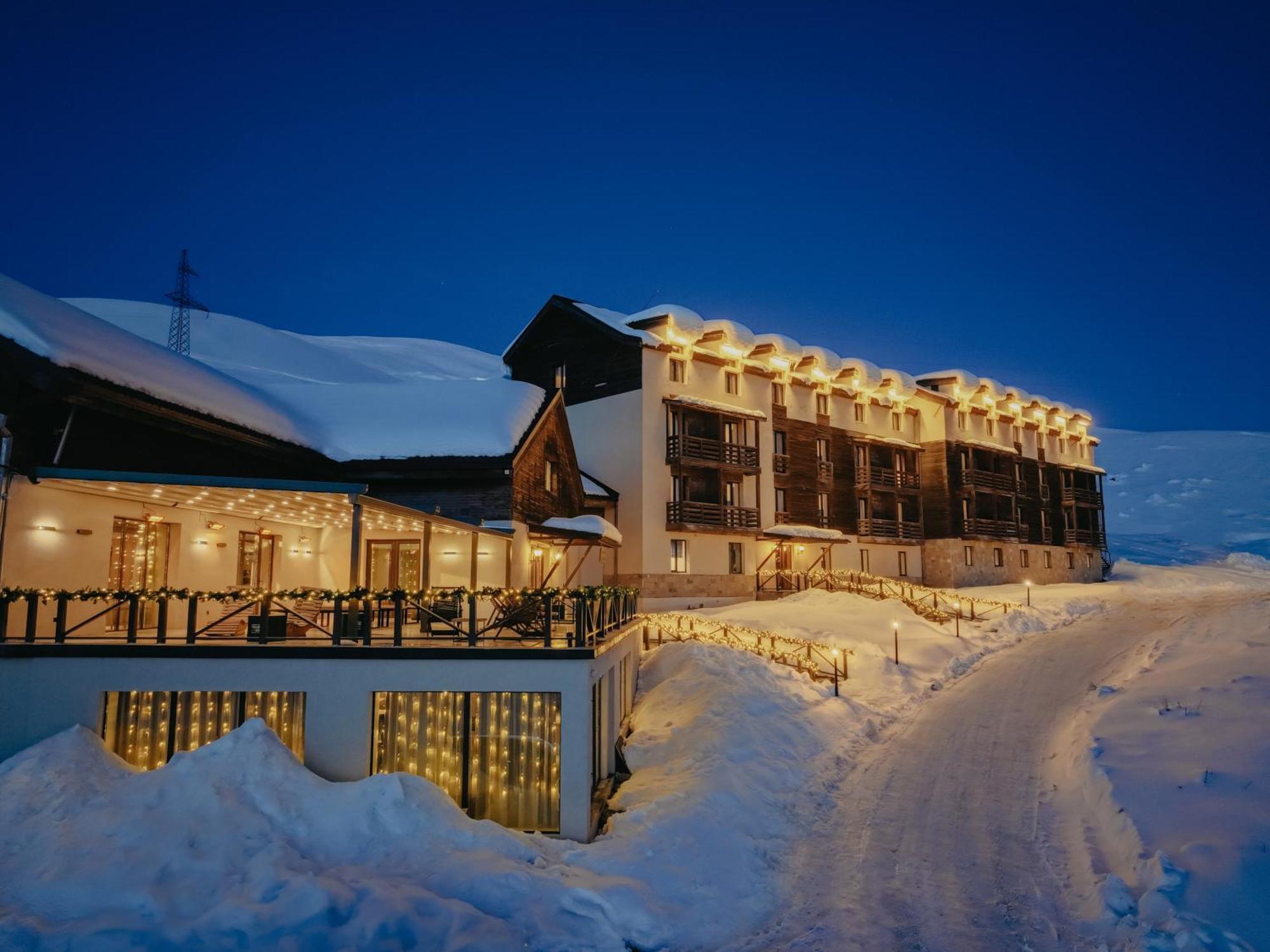 Alpina Hotel Goudaouri Extérieur photo